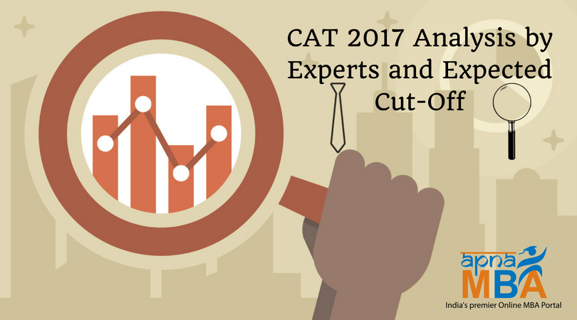 CAT 2017 Analysis by Experts and Expected Cut-Off